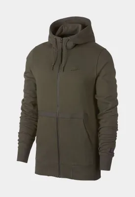 Air Force 1 FZ Mens Hoodie (Khaki Green)