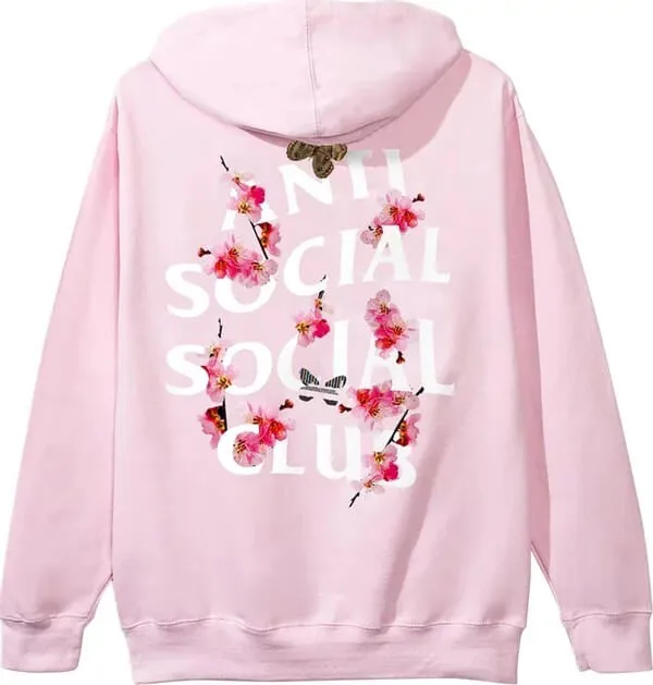 Anti Social Social Club Kkoch sweatshirt, pink