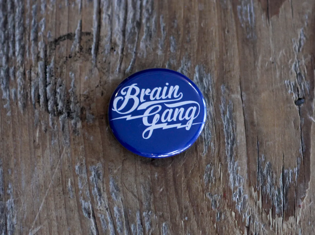 BG MLB Button Pin Royal