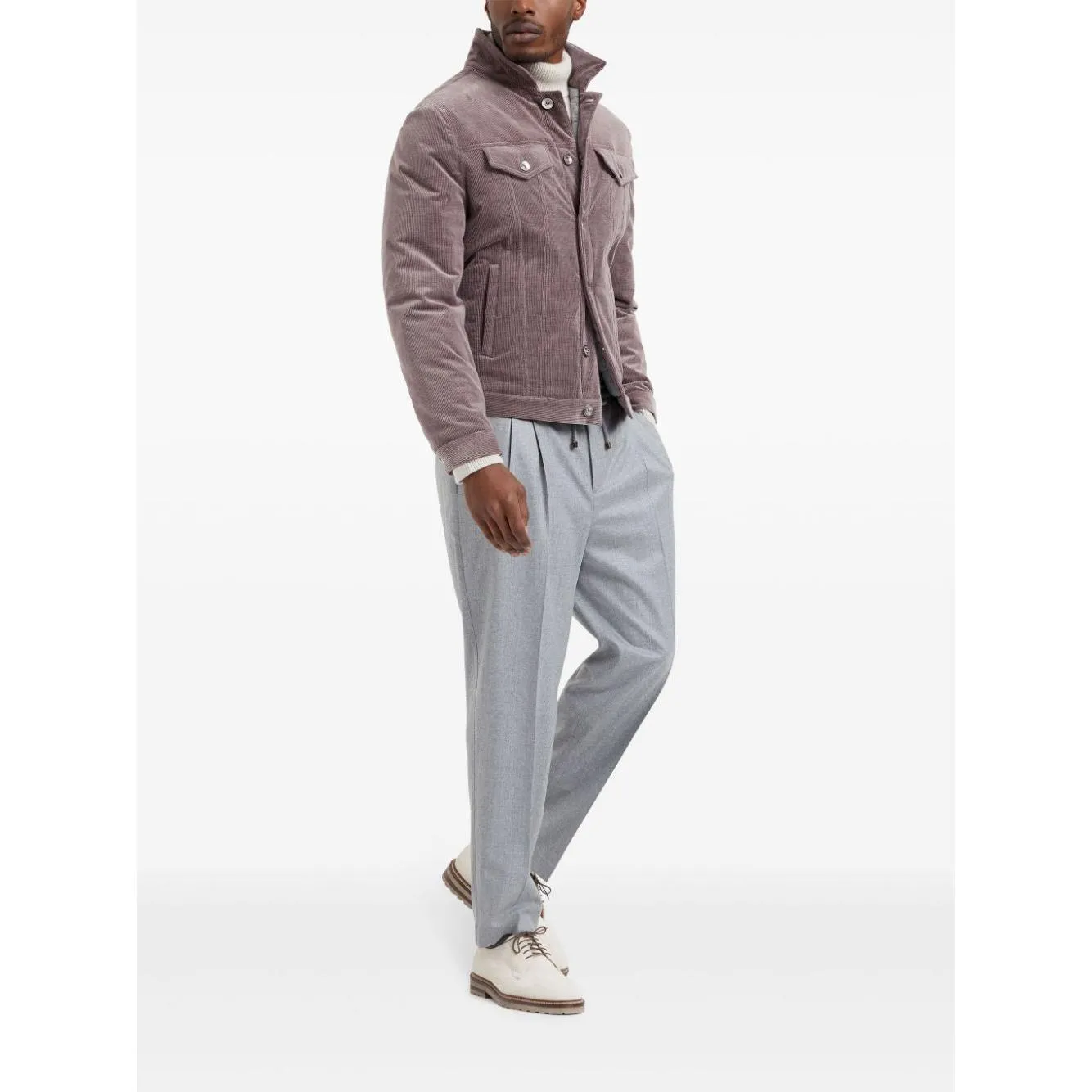 Brunello Cucinelli Trousers Light Grey