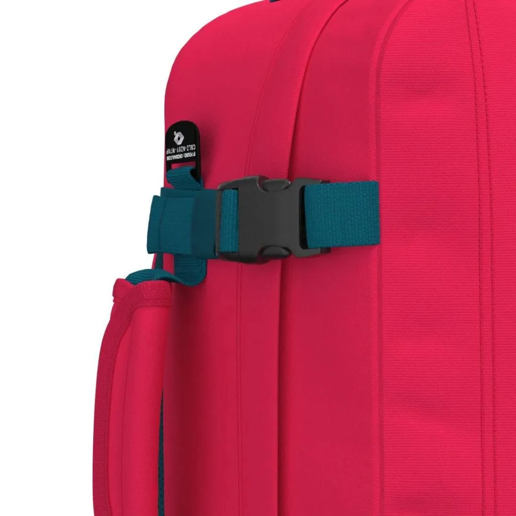 CabinZero Classic 28L Lightweight Carry On Backpack - Miami Magenta