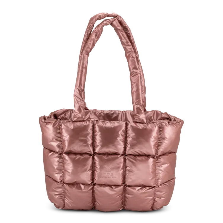 C.O.B by CULTURE OF BRAVE BIGTIME TOTE HANDBAG | PINK