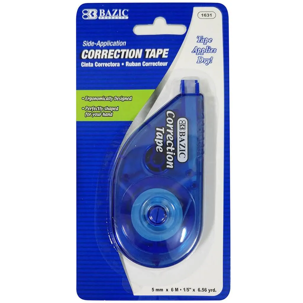 Correction Tape 5mm x 236in Blue