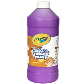 Crayola Washable Finger Paint 32oz Violet