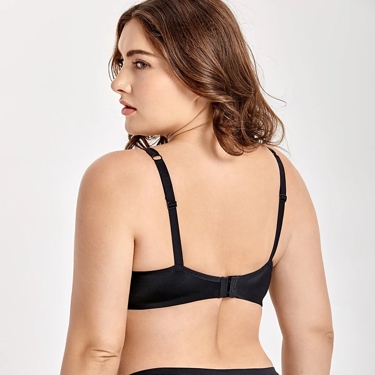 Decent lift Seamless Wireless Black Bra