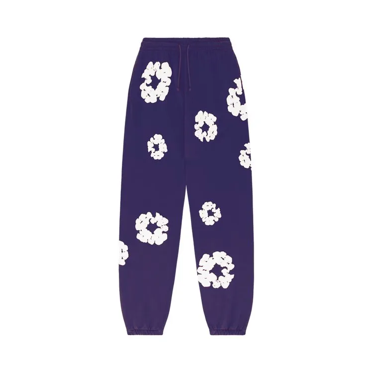 Denim Tears The Cotton Wreaths 'Purple' Sweatpants, Purple