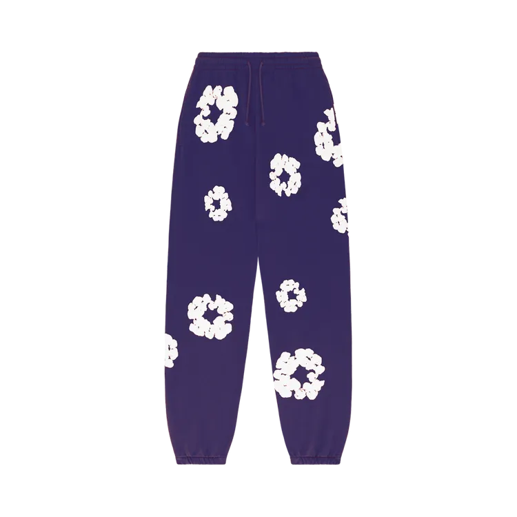 Denim Tears The Cotton Wreaths 'Purple' Sweatpants, Purple