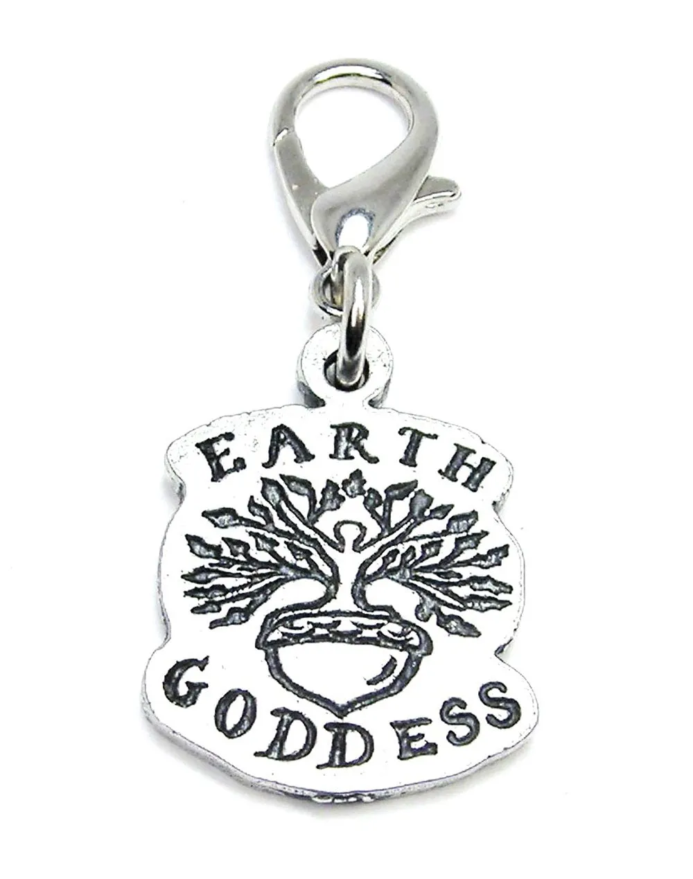 Earth Goddess Zipper Pull