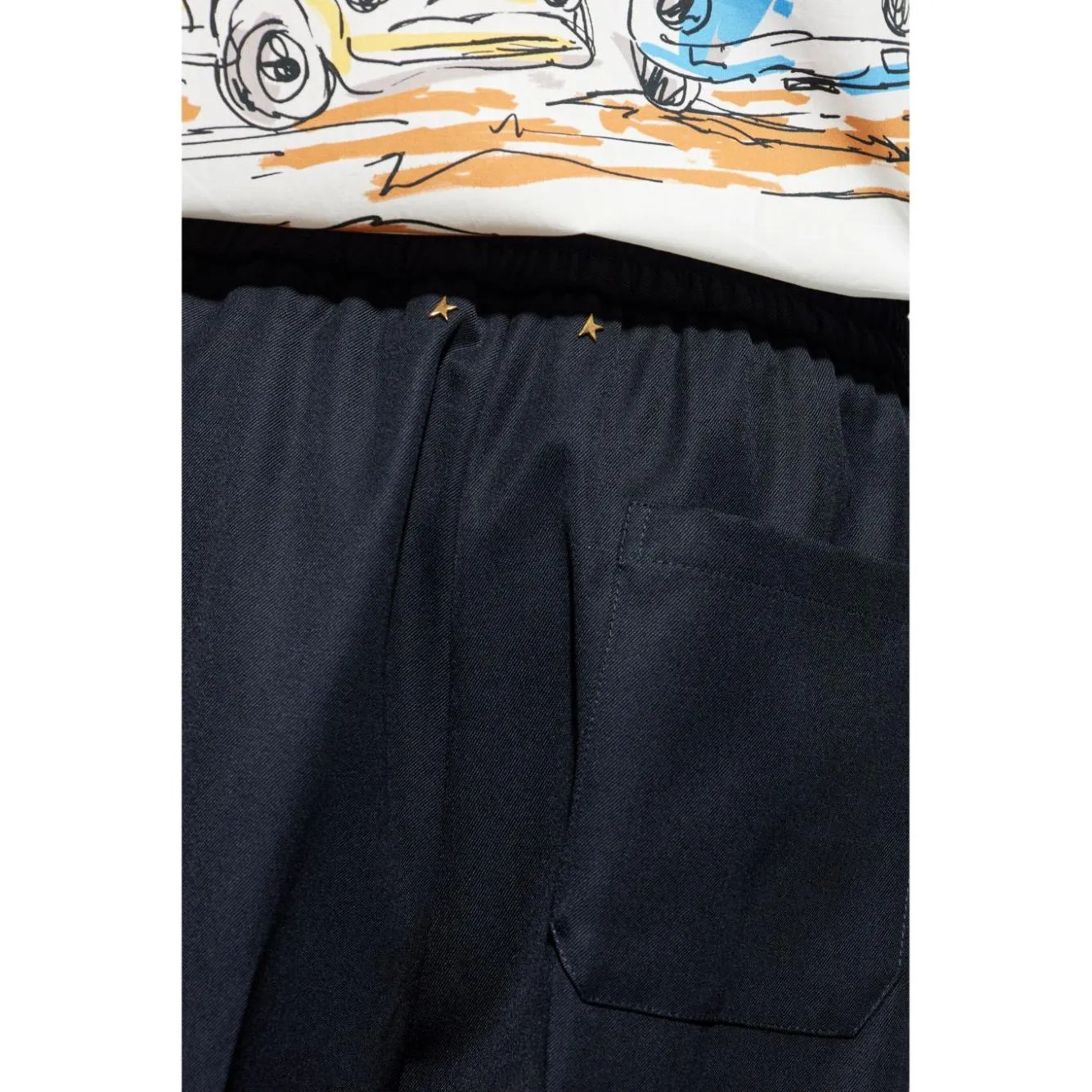 Golden Goose Trousers Blue