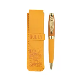 History & Heraldry Personalised Bamboo Signature Pens - Holly