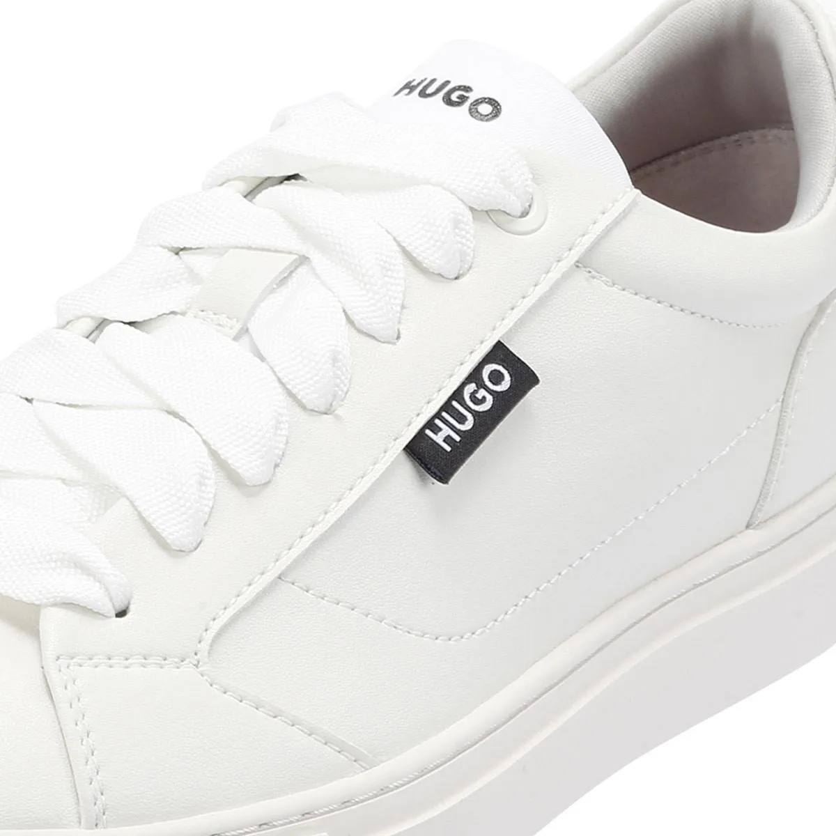 Hugo Morrie Tennis Women's White Trainers