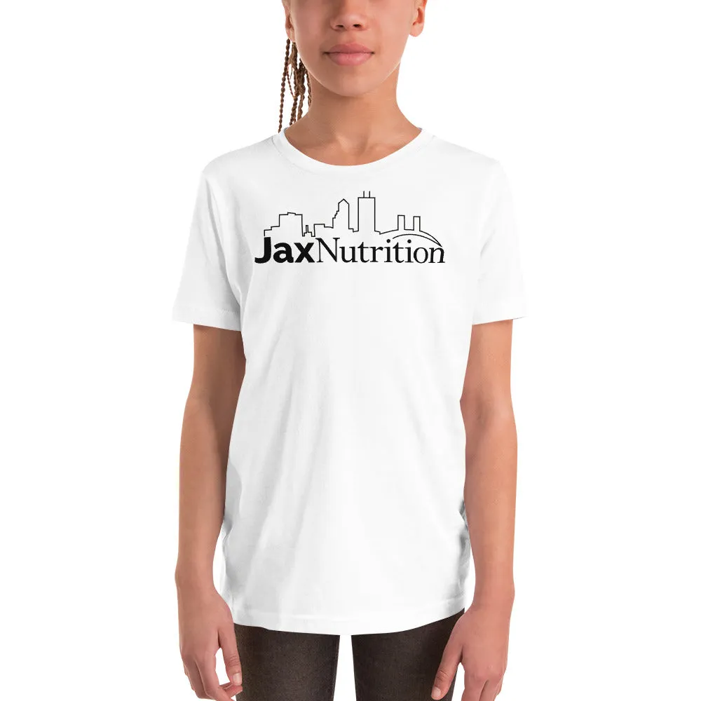 Jax Nutrition Black Logo Youth Premium Tee | Bella   Canvas 3001Y