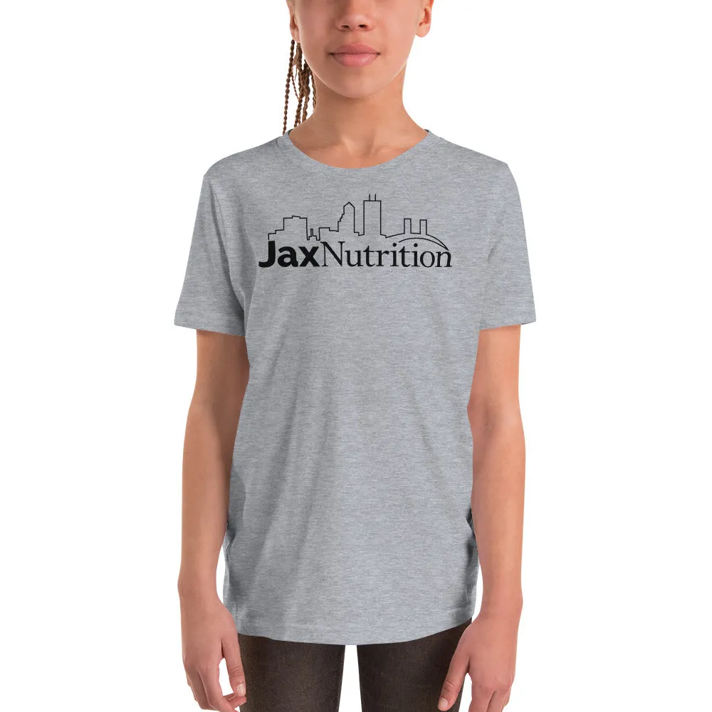 Jax Nutrition Black Logo Youth Premium Tee | Bella   Canvas 3001Y