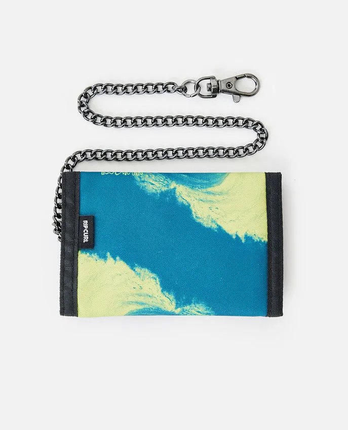 KIDS CHAIN SURF WALLET - GREEN