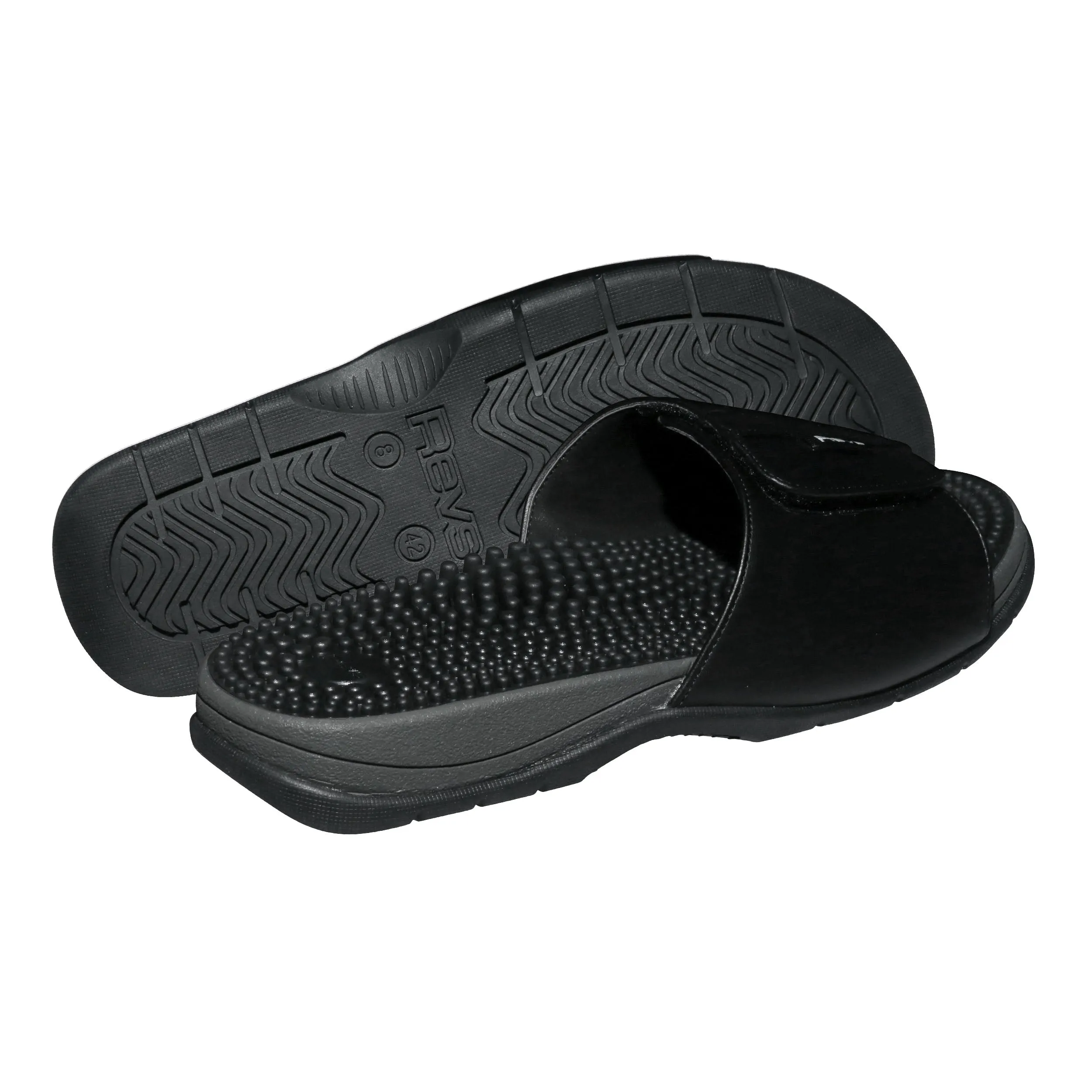 Ness – Velcro Strap Reflexology Sandals