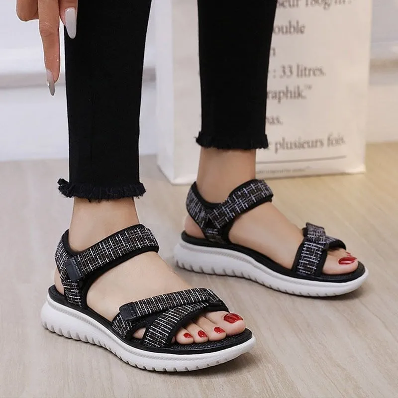 OCW Women Classy Leisure Orthopedic Sandals Open Toe Flexible EVA Sole Summer Footwear