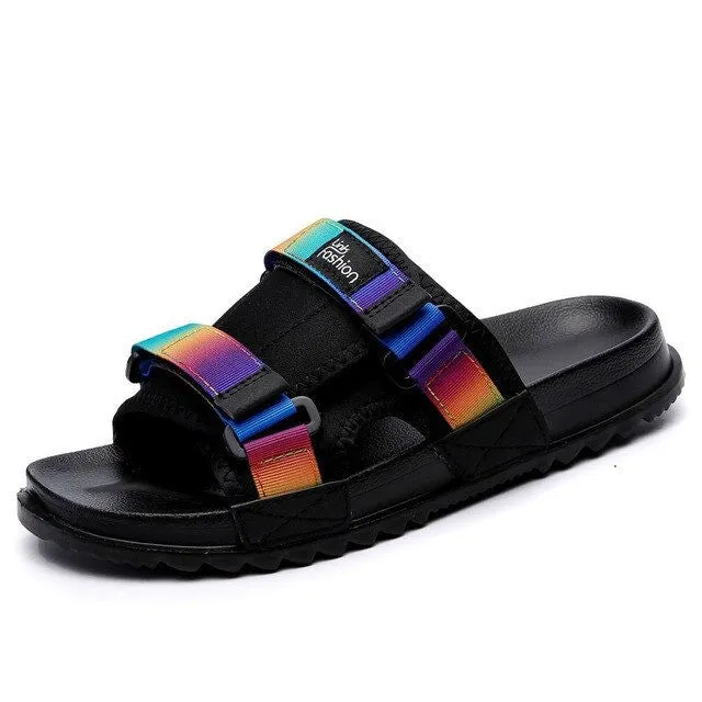 OCW Women Orthopedic Sandals Hologram Waterproof EVA Slides