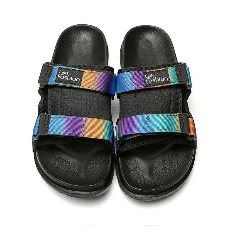 OCW Women Orthopedic Sandals Hologram Waterproof EVA Slides