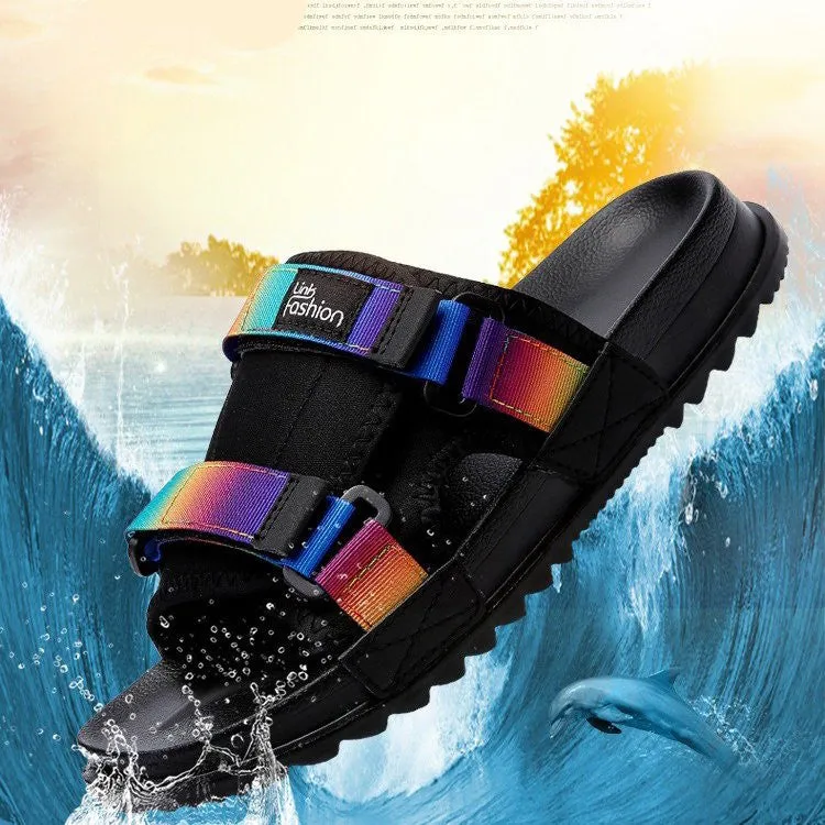 OCW Women Orthopedic Sandals Hologram Waterproof EVA Slides