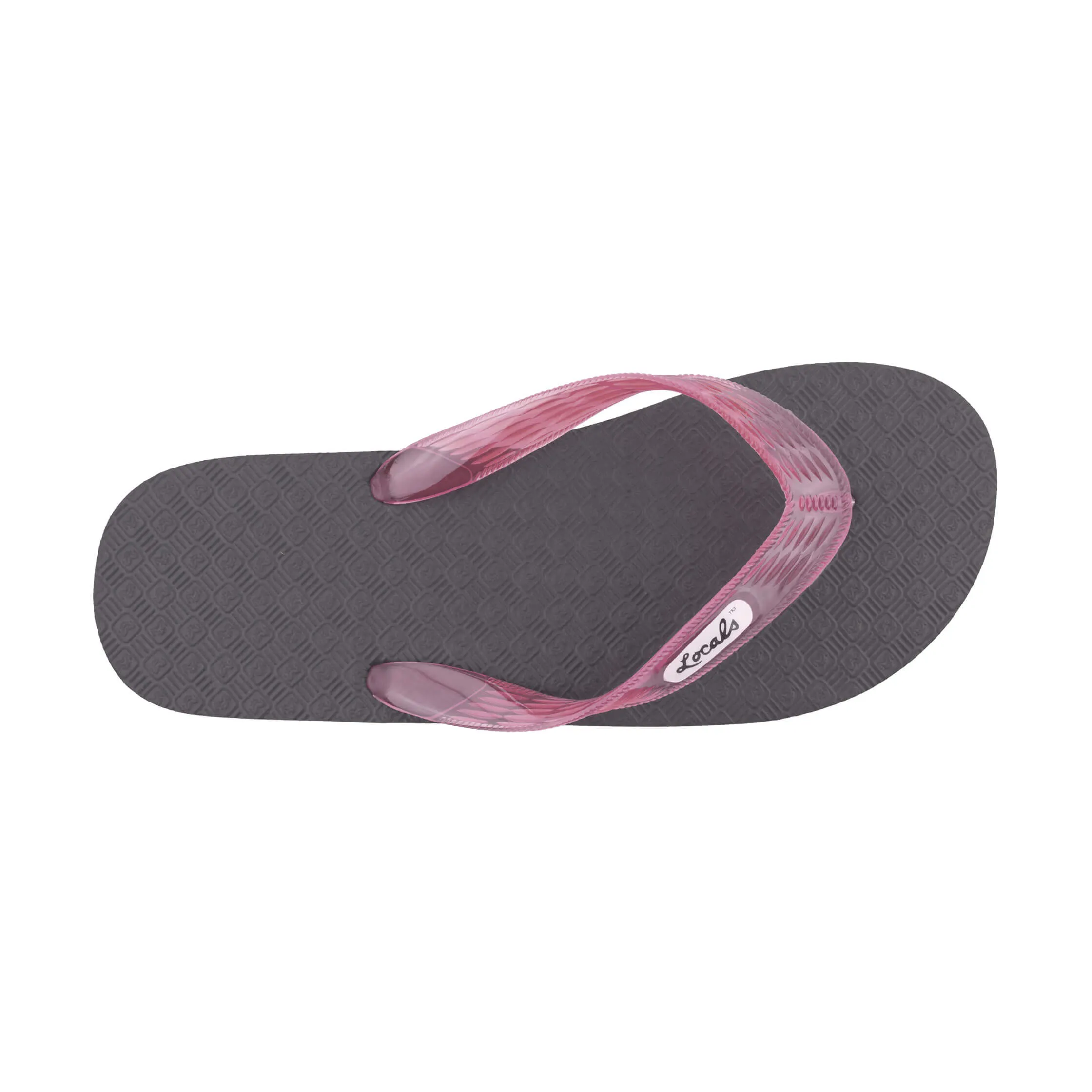 Original Women's Translucent Pink Strap Slippah