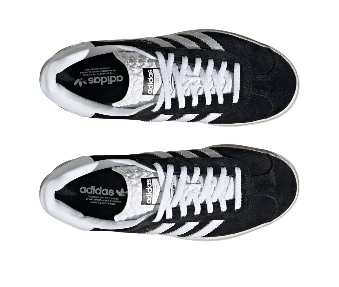 Pre-Order Black Gazelle Bold Swarovski Adidas Platform