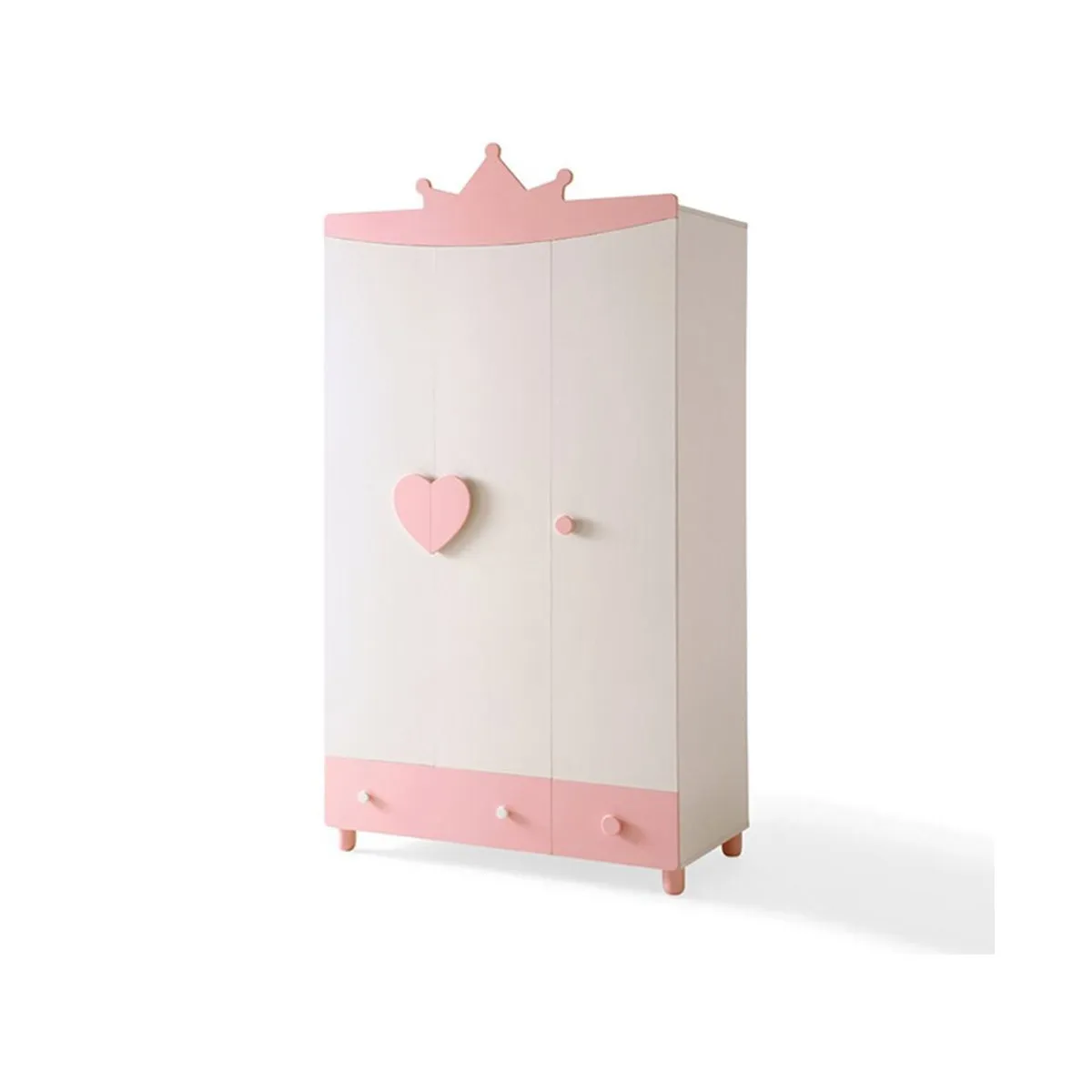 Princess Isabella Pink Wardrobe Cabinet