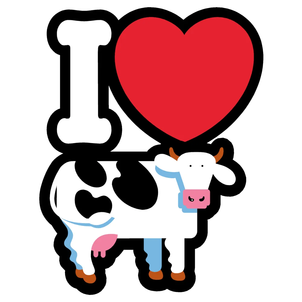 "I Heart COWS" COWS Classic T