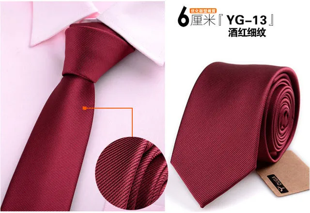 SHENNAIWEI ties for men 6cm corbatas hombre 2016 gravata slim corbata 6 cms gravatas jacquard seda for Party Business Formal lot