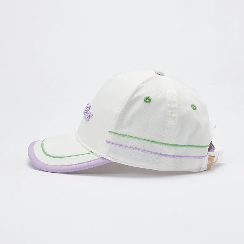 Sports Logo Kids White Baseball Cap