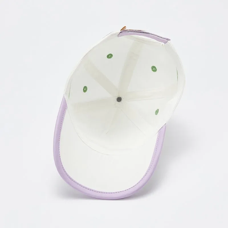 Sports Logo Kids White Baseball Cap