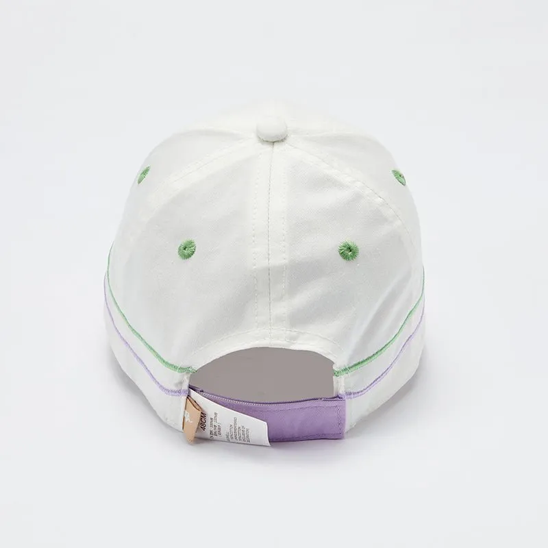 Sports Logo Kids White Baseball Cap