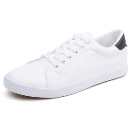 Spring Shoes Men Sneakers Casual Soft Leather Men Shoes Brand Fashion Male White Shoes KA1188