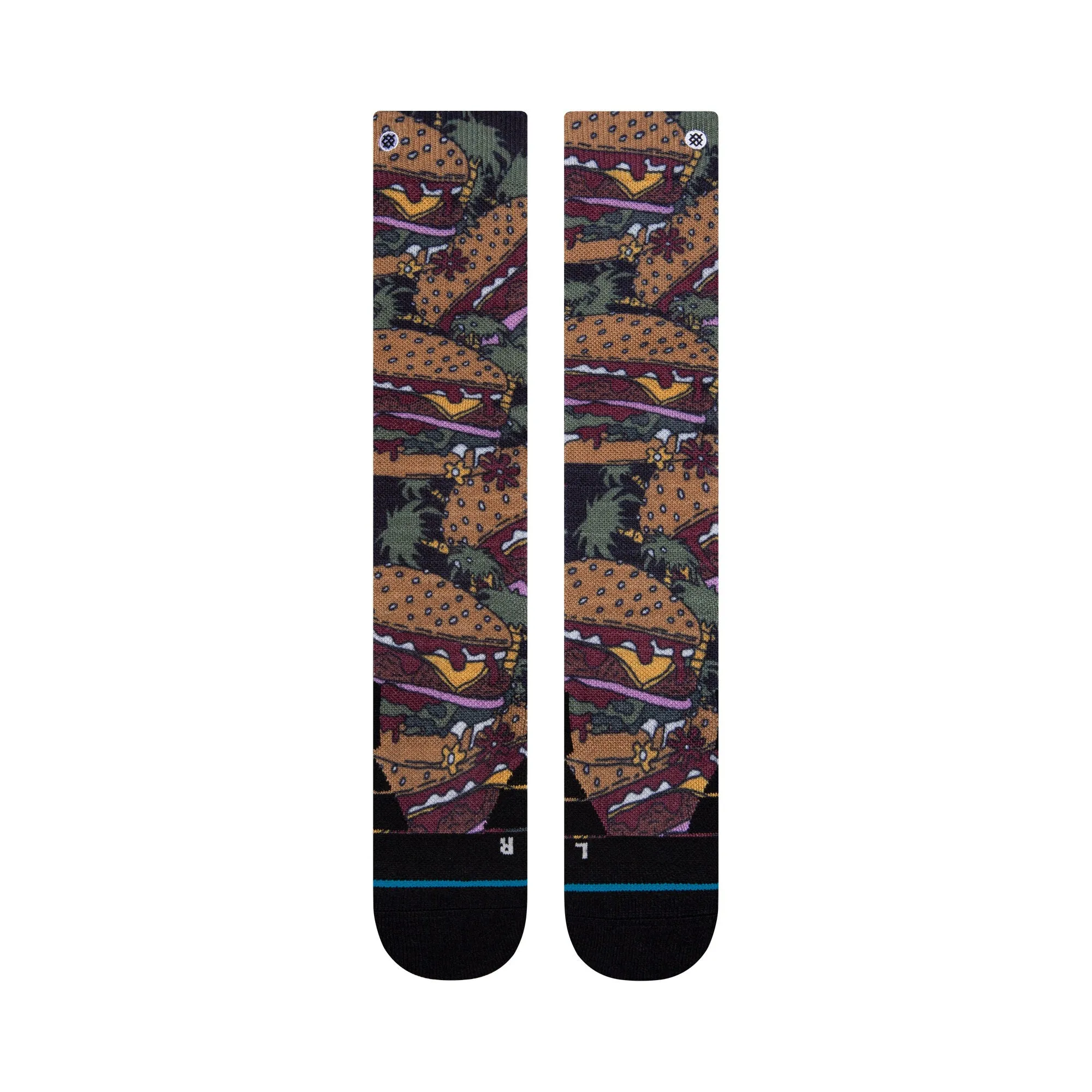 Stance Burger Run Kids Snow Socks