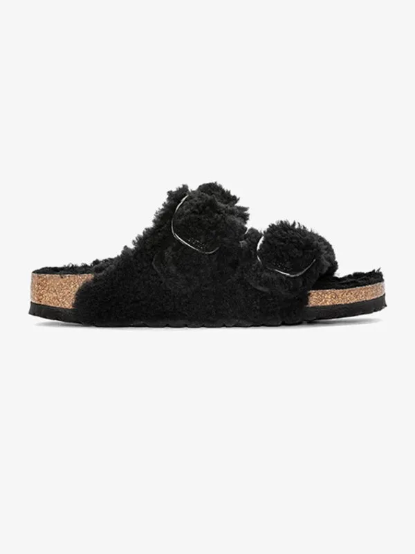 TEEK - Cork Sole Fluff Sandals