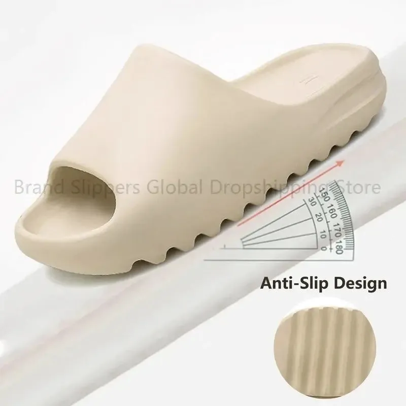 Thick Bottom Platform Slides Slippers