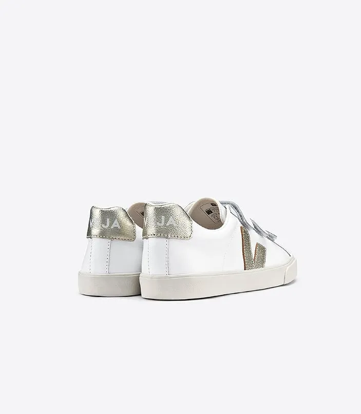 Veja Sneakers - Lock Logo Extra White Gold V Sneakers