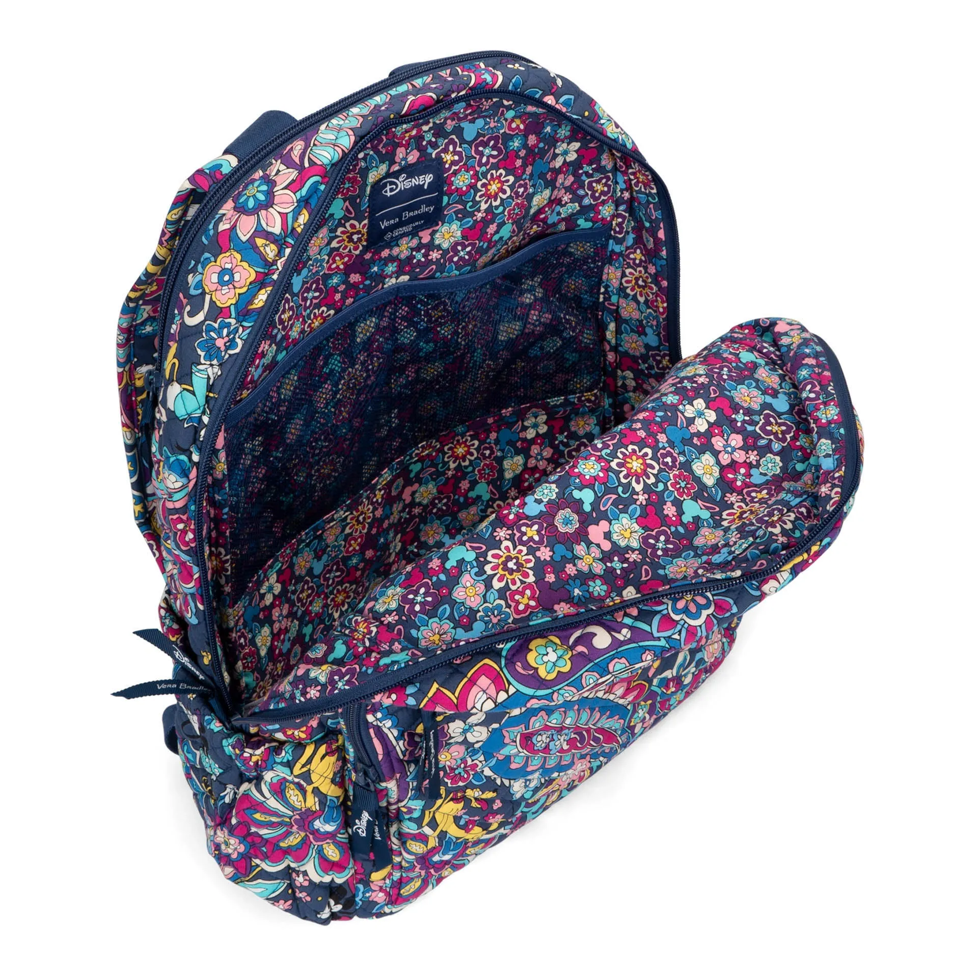 Vera Bradley Campus Backpack Paisley